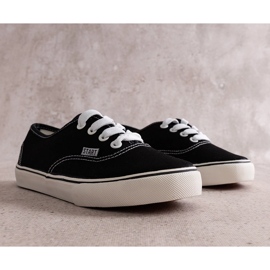 Baskets Costrana noires pour enfants 1