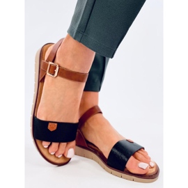 Almera Sandales femme noires 1