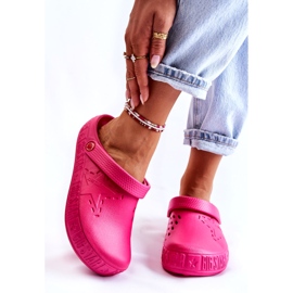 Chaussons Légers Femme Kroks Big Star II275007 Fuchsia rose 1 Chaussons Légers Femme Kroks Big Star II275007 Fuchsia rose 1