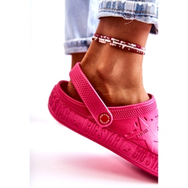 Chaussons Légers Femme Kroks Big Star II275007 Fuchsia rose 4