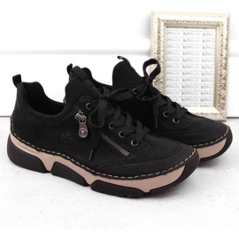 Chaussures Rieker W 45973-00 le noir 2