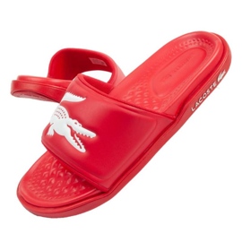 Lacoste Tongs Croco Dualiste 2017K 743CMA002017K rouge 1
