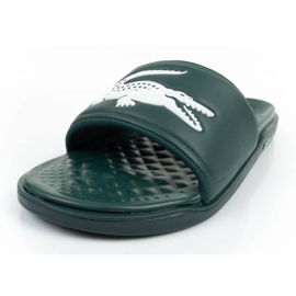 Lacoste Tongs Croco Dualiste 202D2 743CMA00202D2 vert 2