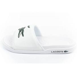 Lacoste Tongs Croco Dualiste 201R5 743CMA00201R5 blanche 1