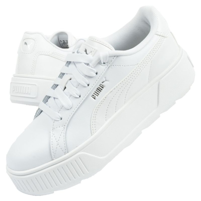 Chaussures Puma Karmen L 384615 01 blanche 1 Chaussures Puma Karmen L 384615 01 blanche 1