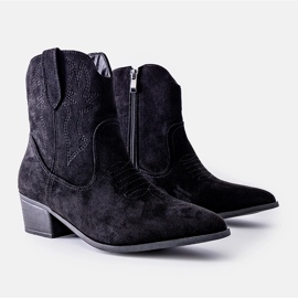 Bottines à talons hauts Anesa noires le noir 1