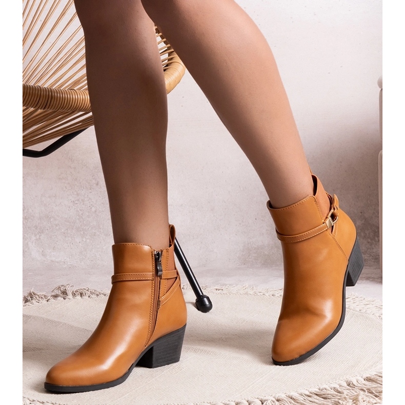 Bottines marron d'Ibdis brun 1