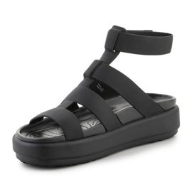 Crocs Brooklyn luxe Sandales gladiateur 209557-060 le noir 2 Crocs Brooklyn luxe Sandales gladiateur 209557-060 le noir 2