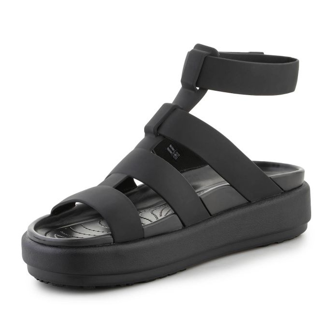 Crocs Brooklyn luxe Sandales gladiateur 209557-060 le noir 2 Crocs Brooklyn luxe Sandales gladiateur 209557-060 le noir 2