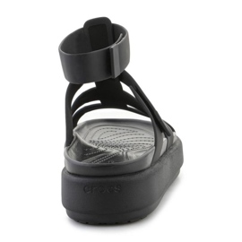 Crocs Brooklyn luxe Sandales gladiateur 209557-060 le noir 3 Crocs Brooklyn luxe Sandales gladiateur 209557-060 le noir 3