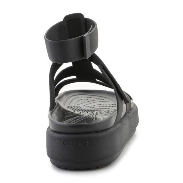 Crocs Brooklyn luxe Sandales gladiateur 209557-060 le noir 3 Crocs Brooklyn luxe Sandales gladiateur 209557-060 le noir 3