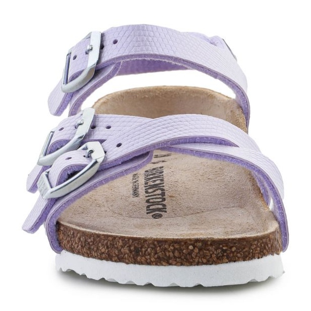 Birkenstock Kumba Sandales en lézard brillant 1026907 violet 2
