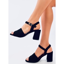 Marika Sandales à talons hauts noires le noir 2