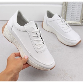 Chaussures de sport Sergio Leone SP013 SK432D blanc 1