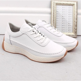 Chaussures de sport Sergio Leone SP013 SK432D blanche 2