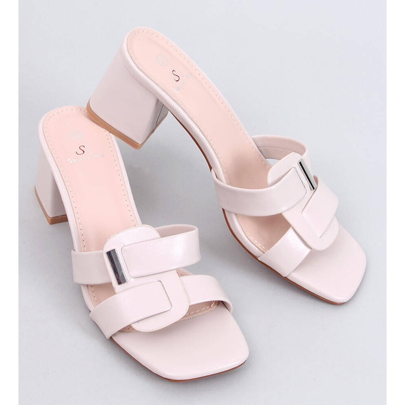 Élégantes tongs à talons hauts Lafar Beige 1 Élégantes tongs à talons hauts Lafar Beige 1