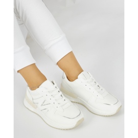Baskets femme confortables blanches 3