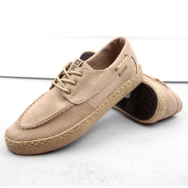 Espadrilles à lacets pour hommes Big Star NN174054 Beige 2 Espadrilles à lacets pour hommes Big Star NN174054 Beige 2