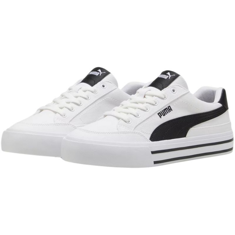 Chaussures Puma Court Classic Vulc Fs 396353 02 blanche 2