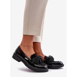 Mocassins Vernis Femme S.Barski HY369A Noir le noir 1 Mocassins Vernis Femme S.Barski HY369A Noir le noir 1