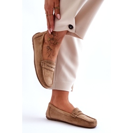 Mocassins en Daim pour Femme Marron Lenvie brun 2