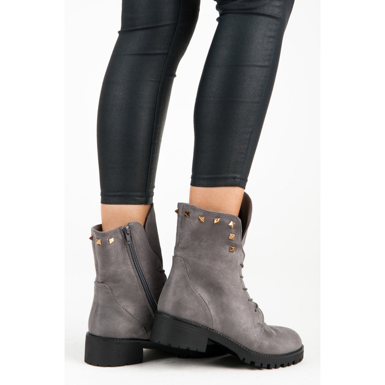 Bestelle Travailleurs du daim gris 1