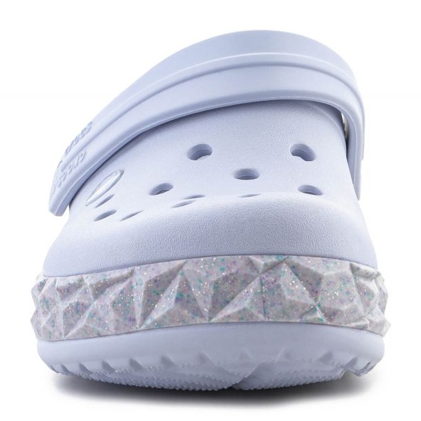 Crocs Crockband Géométrique Glitter Band Clog 210134-5AF tongs violet 2 Crocs Crockband Géométrique Glitter Band Clog 210134-5AF tongs violet 2