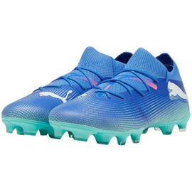Chaussures de football Puma Future 7 Match FG/AG 107931 01 bleu 2