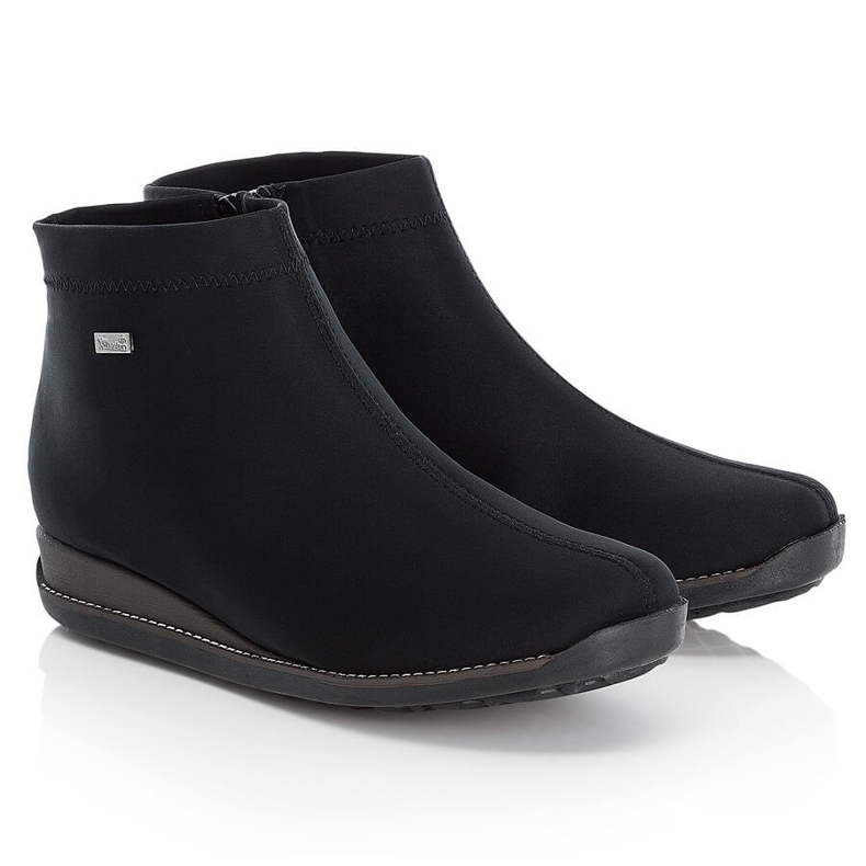 Bottes pour femmes isolées Rieker 98251-00 noires le noir 1