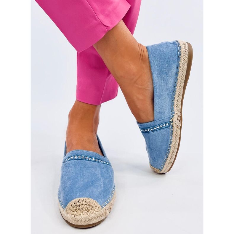 Espadrilles femme Etance Bleu 1