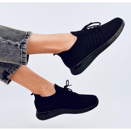 Sharpe Chaussures de sport chaussettes noires le noir 2 Sharpe Chaussures de sport chaussettes noires le noir 2
