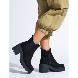 Bottines femme noires le noir 2