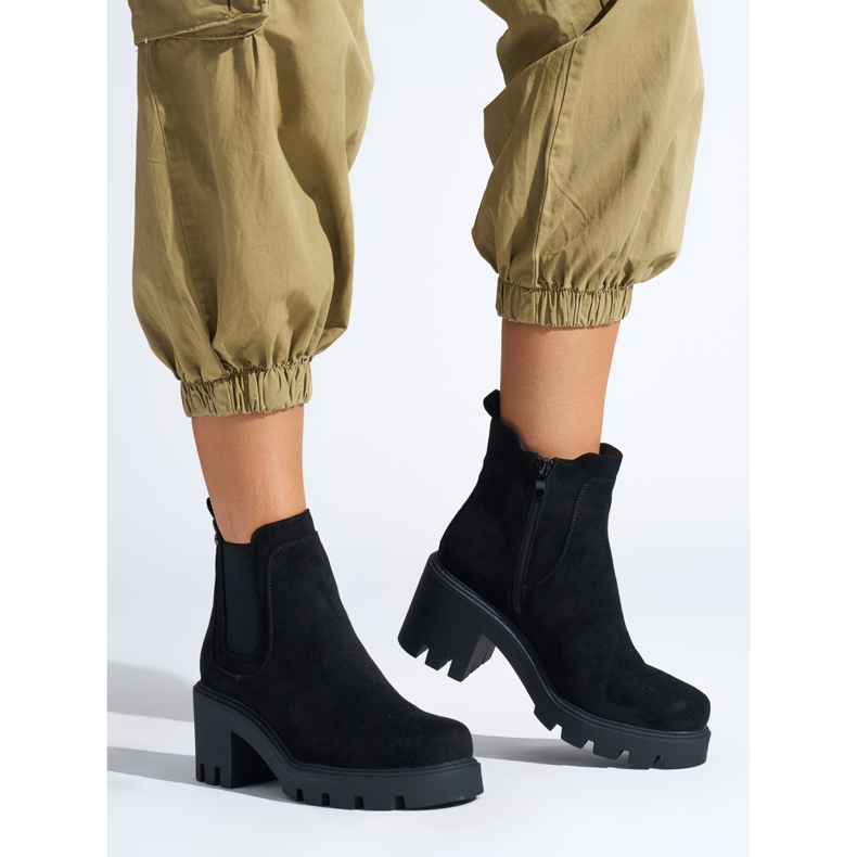 Bottines femme noires 1