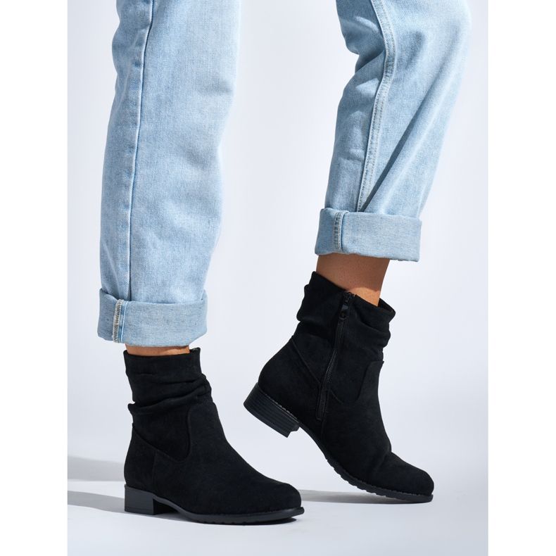 Santiags noires pour femme le noir 1