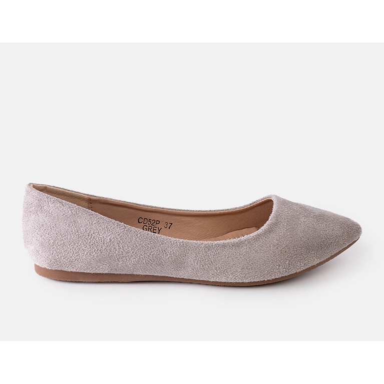 Ballerines grises par Fadila 1