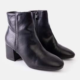 Bottines élégantes noires de Hale le noir 2