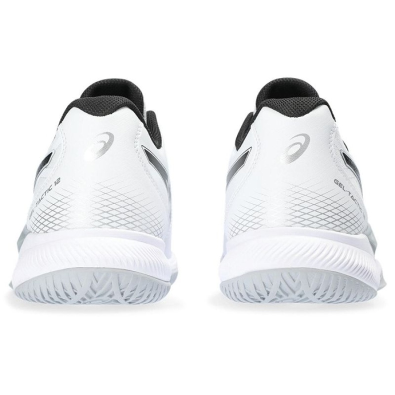 Chaussures Asics Gel Tactic 12 1071A090100 blanche 1 Chaussures Asics Gel Tactic 12 1071A090100 blanche 1