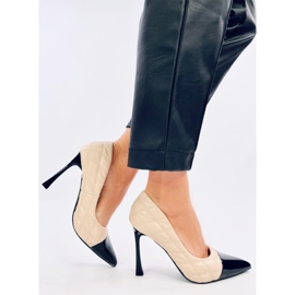 Chanelkikikiki Sheltoni Talons hauts beiges 2