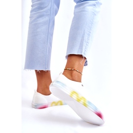 Sneakers pour femmes avec Big Star coloré LL274237 Blanc 2