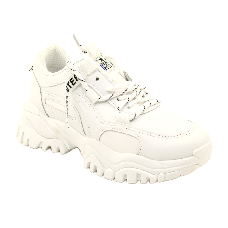 Evento Baskets de sport pour femmes News 21SP26-3925 blanc 2