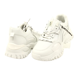 Evento Baskets de sport pour femmes News 21SP26-3925 blanc blanche 5 Evento Baskets de sport pour femmes News 21SP26-3925 blanc blanche 5