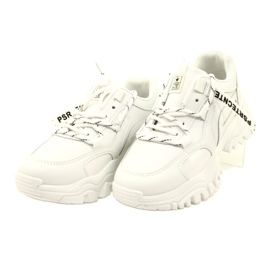 Evento Baskets de sport pour femmes News 21SP26-3925 blanc 4
