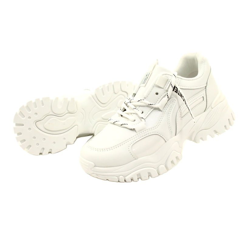 Evento Baskets de sport pour femmes News 21SP26-3925 blanc 6