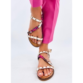 Sandales femme Maya Blanc blanche 1