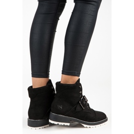Vices New Collection Trappeurs en suède le noir 5