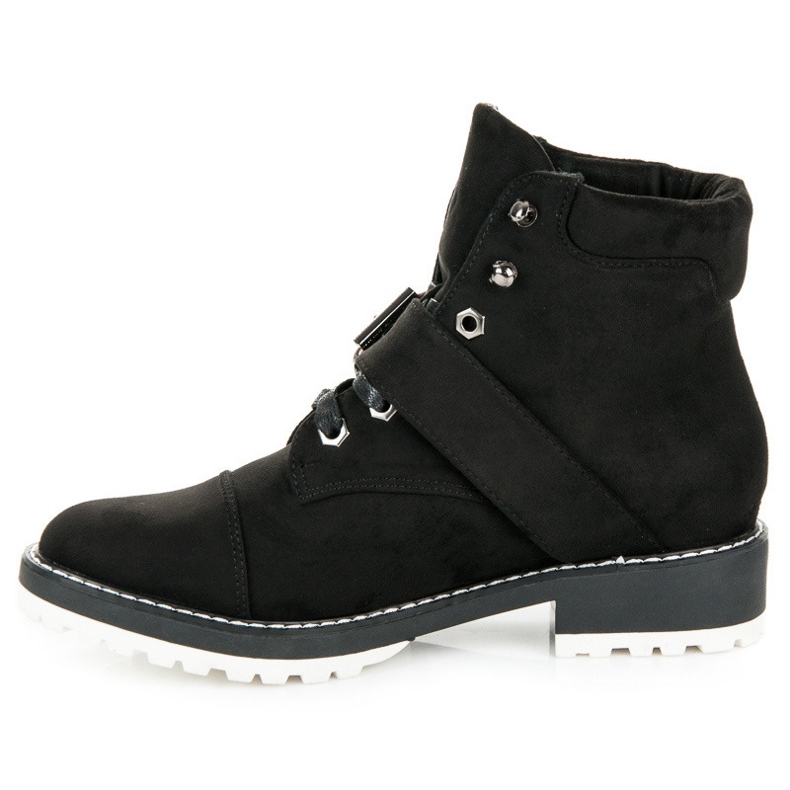 Vices New Collection Trappeurs en suède le noir 2