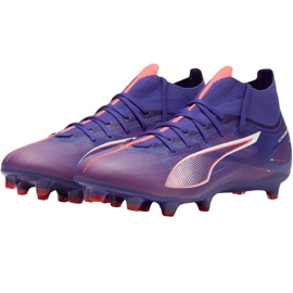 Chaussures de football Puma Ultra 5 Match+ FG/AG 107686 01 violet 1