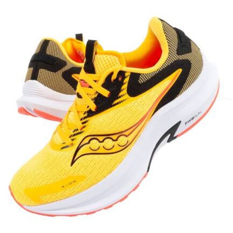 Chaussures Saucony Axon 2 S10732-16 jaune 1