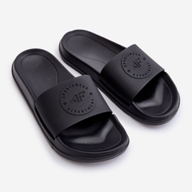 Chaussons Enfant 4FJMM00FFLIF016A-20S Noir le noir 2
