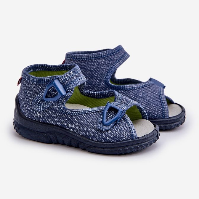 Lemigo Sandales enfant Nel 310-06 Gokids Bleu marine 1